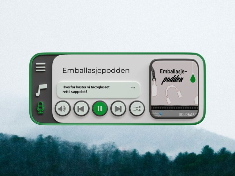 "Bilde av Baca Podden, en podcast som fokuserer på plastindustriens utfordringer og bærekraftige løsninger."