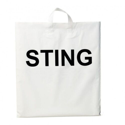 "Poser med hank fra Sting, designet for praktisk bæring. Ideelle for butikker og dagligvarehandel, kombinert med funksjonalitet og stil."