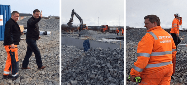 "Bilde fra Norges Spiss-kurs om radonsikring, med Baca Plast representanter som deltar i opplæring for bedre byggepraksis."