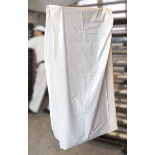 Ulike typer bakeriemballasje, inkludert bakerisekker og pallehetter, som gir beskyttelse og bevaring av bakervarer. Designet for både funksjonalitet og effektivitet i distribusjonen av ferske produkter.