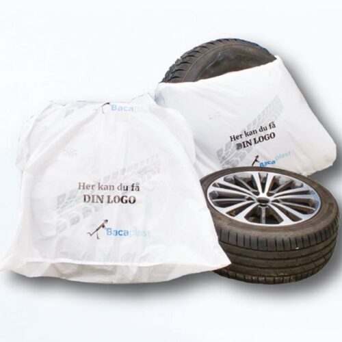 "Dekksekker designet for beskyttelse og lagring, ideelle for oppbevaring av dekk og lignende materialer."