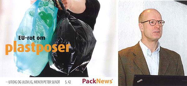 "Bilde som illustrerer EU-retningslinjer om plastposer, med vekt på bærekraftige løsninger og miljøvennlige praksiser."