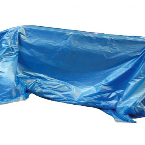 "Fiskeriemballasje med plastark, designet for beskyttelse og oppbevaring av fiskerelaterte produkter. Ideell for bruk i fiskeriindustrien."