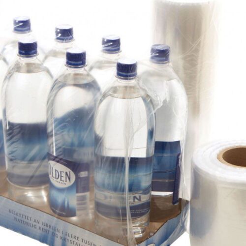 Produkter 17 "Krympefolie, ideell for pakking og beskyttelse av varer. Effektiv for å sikre produkter og gi et profesjonelt utseende."