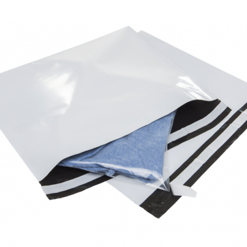 "Limstripepose designet for enkel lukking og sikker emballering av varer."