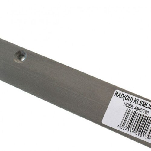 Produkter 30 "Radonsperre og radonmåler fra Baca, inkludert klemlist for optimal tetting. Systemet er designet for å hindre radongassinntrengning og sikre et trygt innemiljø.