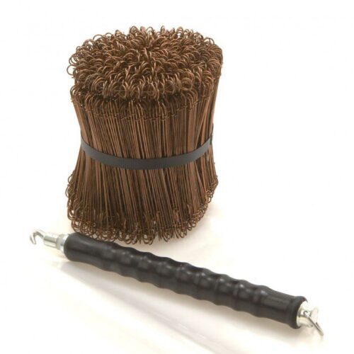 "Bilde av avfallssekker med mulestreng, designet for enkel lukking og håndtering i avfallshåndtering."